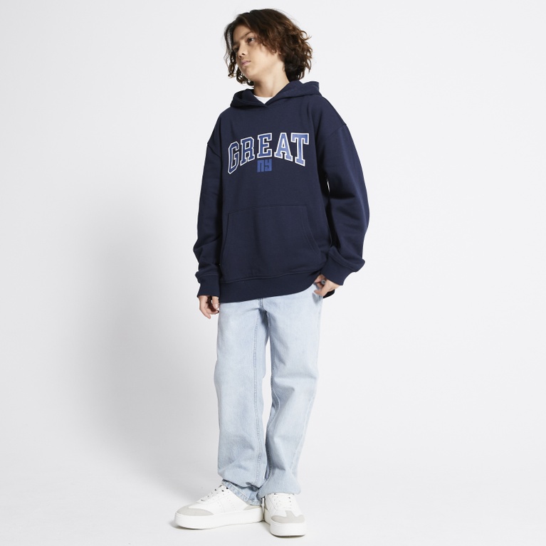 Printed hood "Jordon"